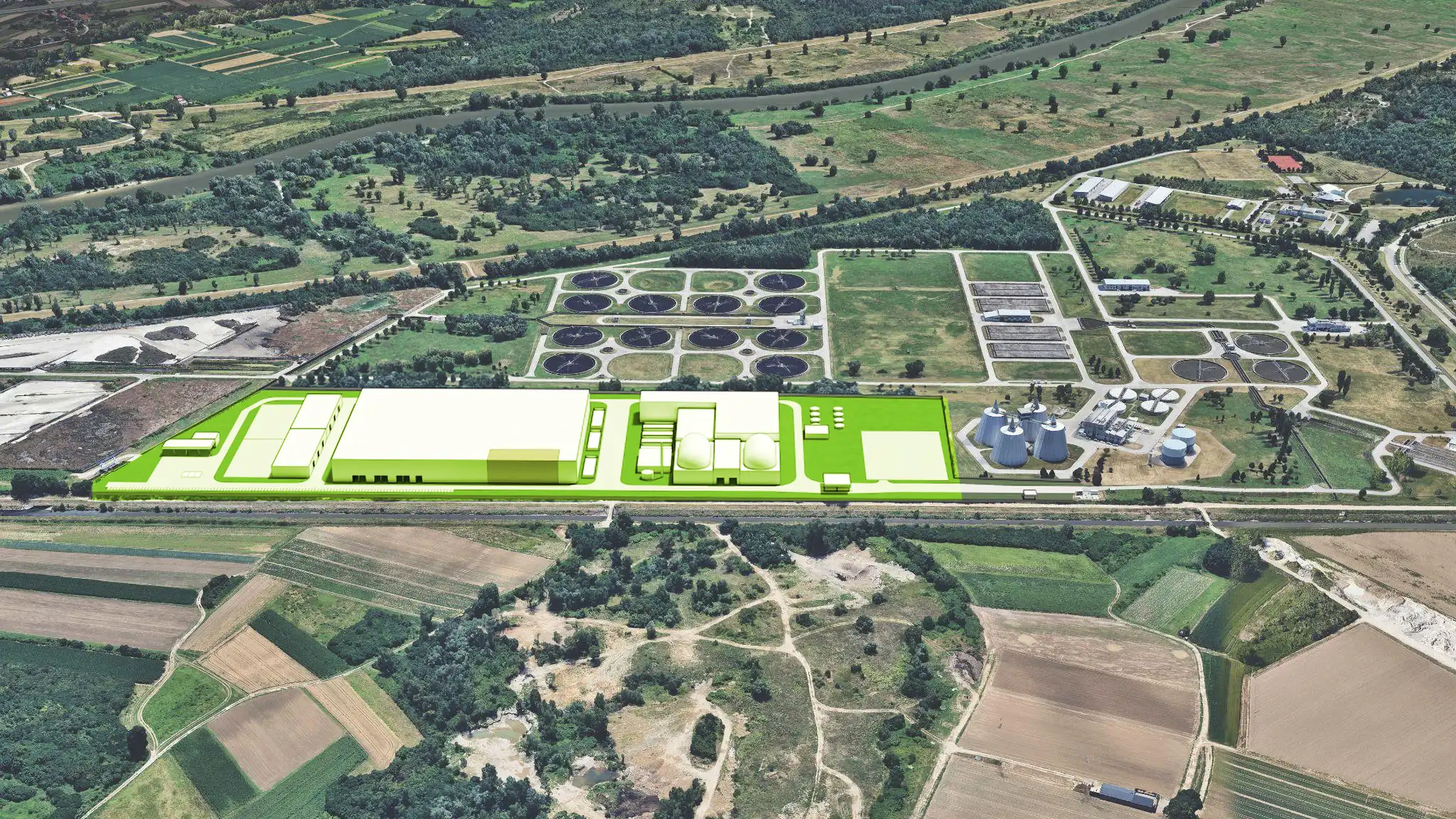 Centar za gospodarenje otpadom, ilustracija