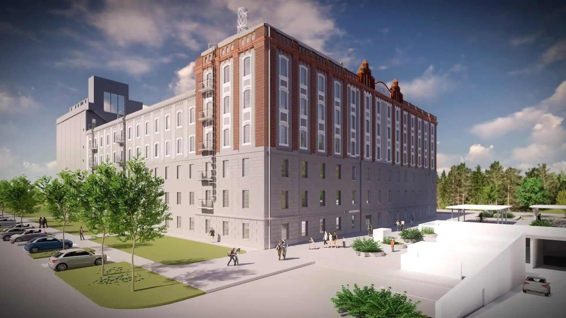 Izgradnja gradske knjižnice i društveno-kulturnog centra Paromlin