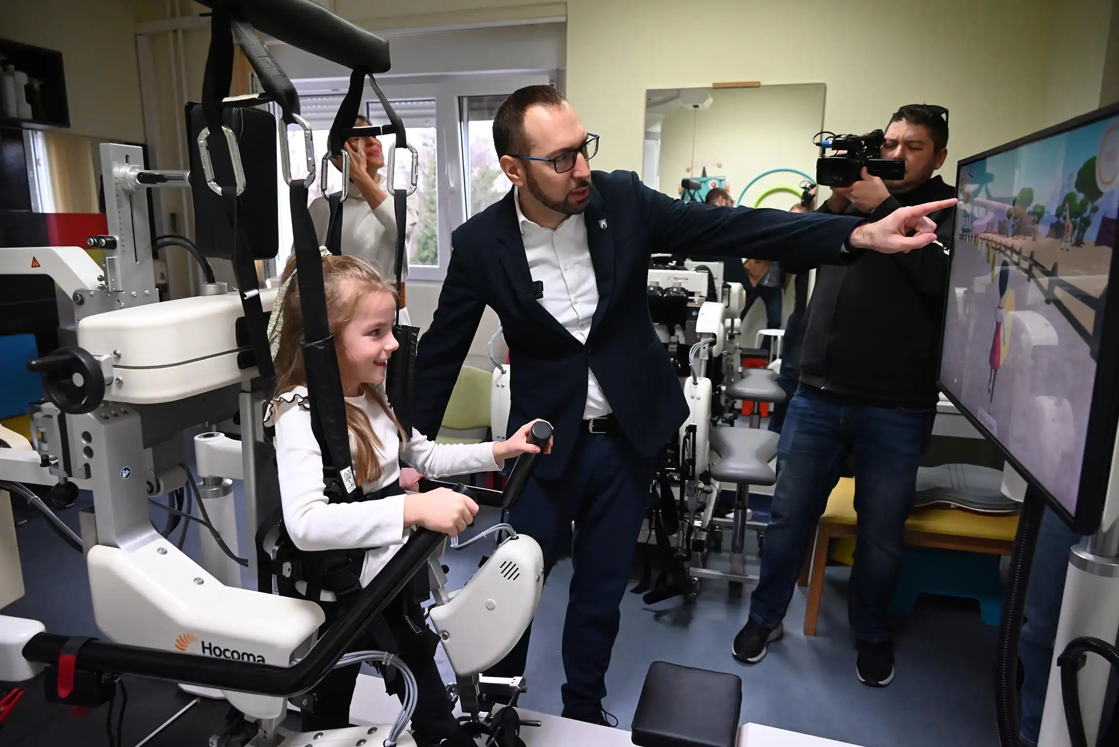 Rehabilitacijski robot na Goljaku