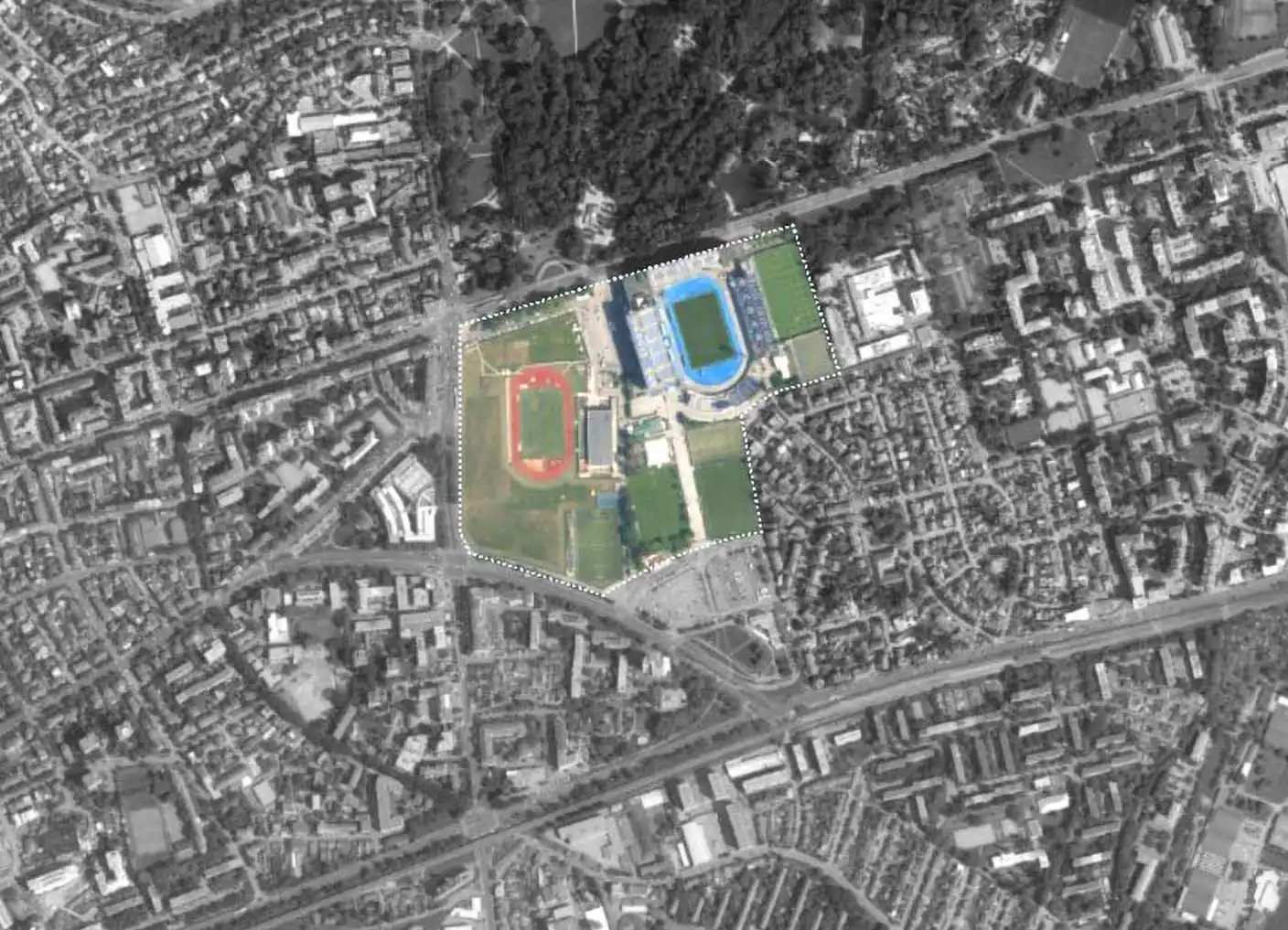 Stadion u Maksimiru i SRC Svetice